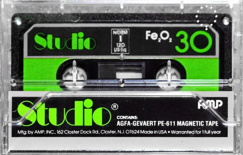 Compact Cassette AMP 30 Type I Normal USA