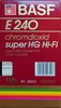 VHS, Video Home System BASF Super HG Hi-Fi 240 Type II Chrome 1985 Europe