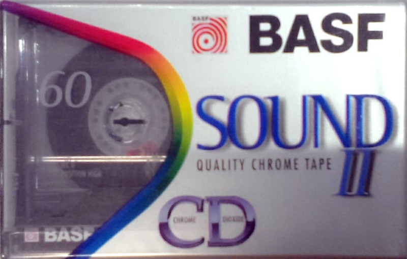 Compact Cassette BASF Sound 60 Type II Chrome 1997 Europe