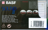 Compact Cassette BASF Sound 60 Type II Chrome 1997 Europe