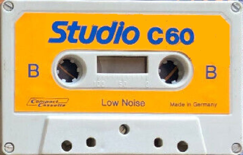 Compact Cassette Brinkmann 60 "Studio" Type I Normal 1978 Germany