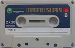 Compact Cassette Magnoson 60 "MAGNO SUPER" Type I Normal Portugal