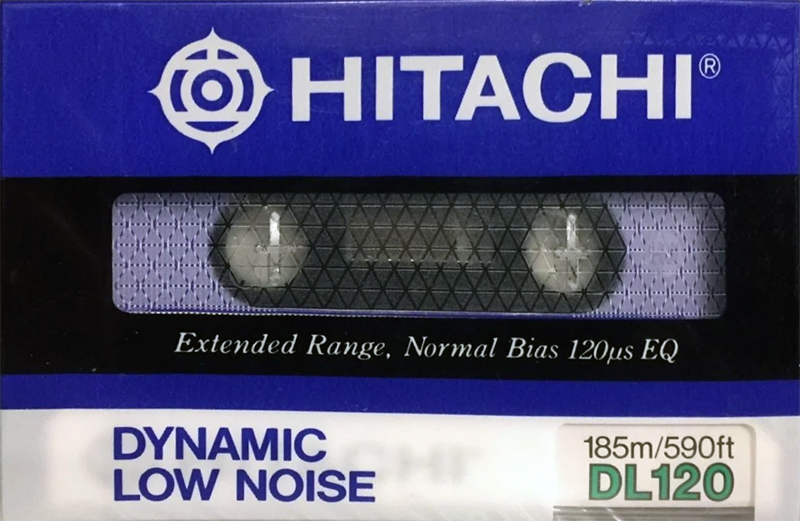 Compact Cassette Hitachi DL 120 Type I Normal 1983 Europe