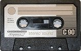 Compact Cassette Stereo Sound 90 Type II Chrome Germany