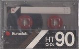 Compact Cassette Euroclub 90 "HT" Type II Chrome