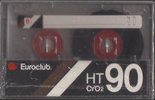 Compact Cassette Euroclub 90 "HT" Type II Chrome