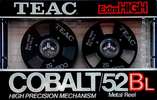 Compact Cassette Teac COBALT 52 "52BL" Type II Chrome 1984 Japan