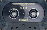 Compact Cassette Maxell XLII 74 Type II Chrome 1989 Japan