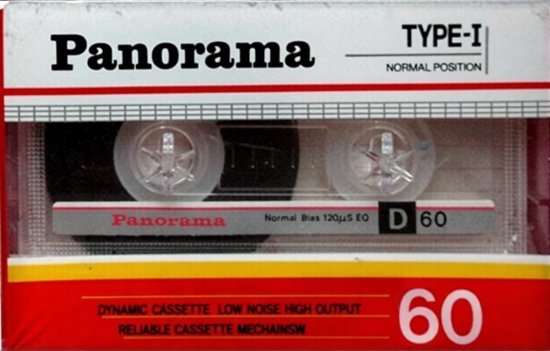 Compact Cassette Panorama 60 Type I Normal Worldwide