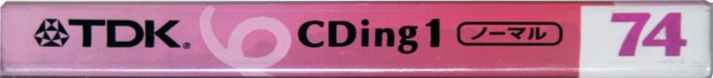 Compact Cassette TDK CDing 1 74 "CD1-74U" Type I Normal 2005 Japan