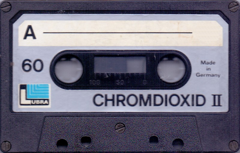 Compact Cassette Lubra 60 Type II Chrome Germany