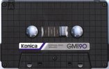 Compact Cassette Konica GM-I 90 "Grand Master I" Type I Normal 1984 Europe