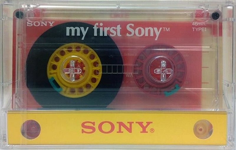 Compact Cassette Sony 46 "My First Sony MFS46Y" Type I Normal 1987 USA