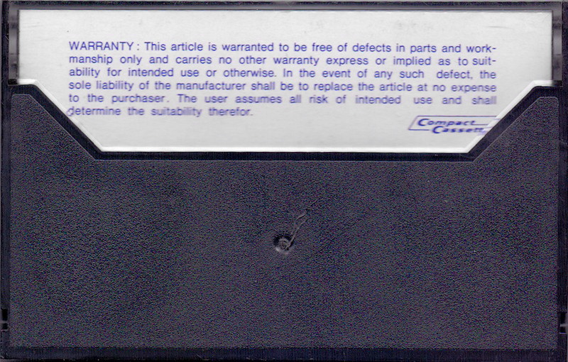 Compact Cassette Magtape 60 Type I Normal 1975 Germany