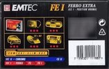 Compact Cassette Emtec FE I Ferro Extra 60 Type I Normal 1999 Brazil