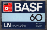 Compact Cassette BASF 60 Type I Normal 1981 Japan