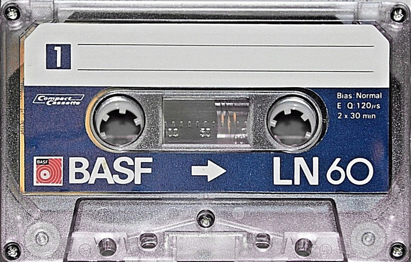 Compact Cassette BASF 60 Type I Normal 1981 Japan