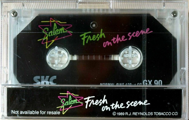 Compact Cassette SKC GX 60 "Salem Fresh on the scene" Type I Normal 1989 USA