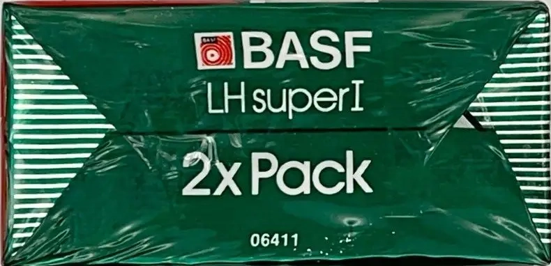 2 pack BASF LH Super I 90 Type I Normal 1985 Europe