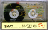 Compact Cassette Smat 60 "Music" Type I Normal 1999 South Korea