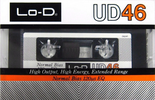Compact Cassette Lo-D UD 46 Type I Normal 1983 Japan