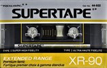 Compact Cassette SUPERTAPE XR 90 "44-922" Type I Normal 1988 Canada