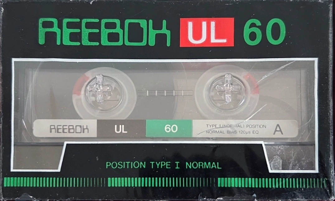 Compact Cassette Reebok UL 60 Type I Normal 1985 USA