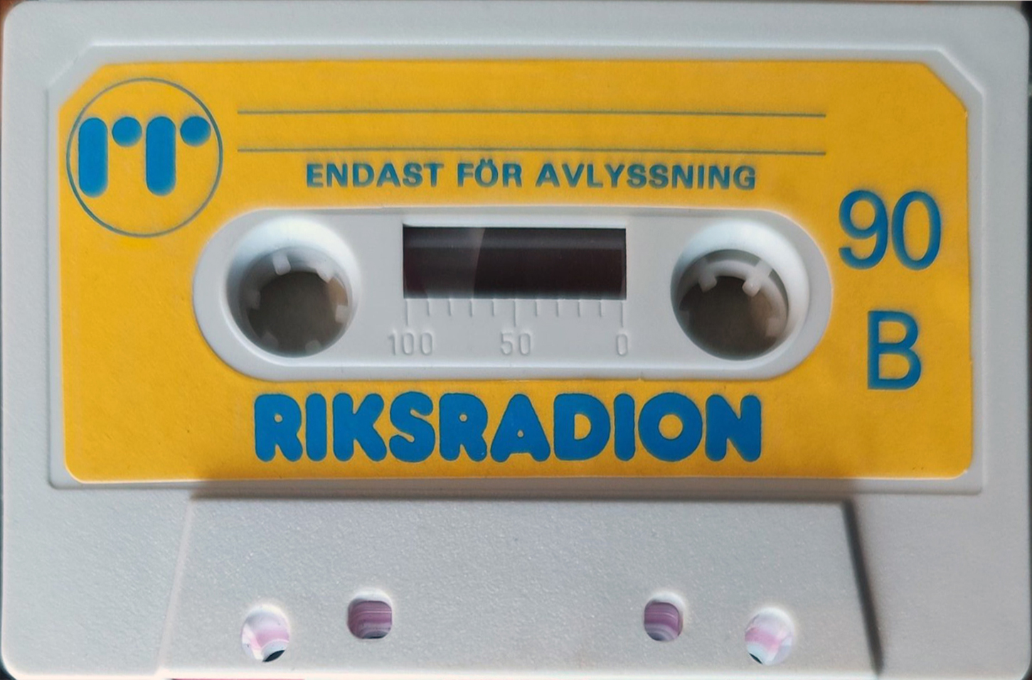 Compact Cassette Riksradion 90 Type I Normal Sweden