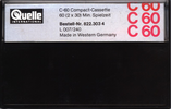 Compact Cassette Universum Super 60 Type II Chrome 1979 Europe