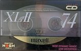 Compact Cassette Maxell XLII 74 Type II Chrome 1990 Japan
