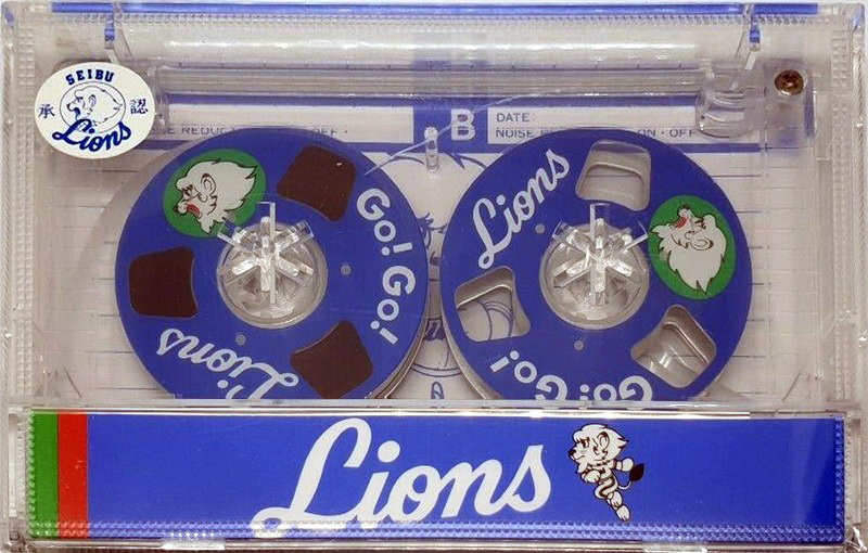 Compact Cassette No Name 46 "Seibu Lions Go! Go!" Type I Normal Japan