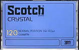 Compact Cassette Scotch Crystal 120 Type I Normal 1977 Japan