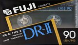 Compact Cassette Fuji DR-II 90 Type II Chrome 1989 North America