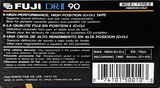 Compact Cassette Fuji DR-II 90 Type II Chrome 1989 North America