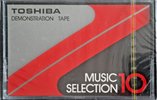 Compact Cassette Toshiba 10 "Music Selection" Demonstration Tape 1997 Japan