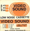 Compact Cassette Video Sound 60 Type I Normal 1980 Poland