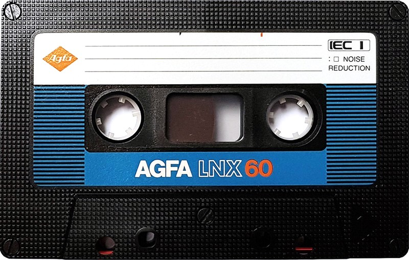 Compact Cassette AGFA LNX 60 Type I Normal 1985 Europe