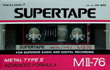 Compact Cassette Realistic MII 76 Type I Normal 1988 USA
