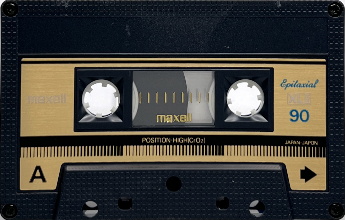 Compact Cassette Maxell XLII 90 Type II Chrome 1985 Europe