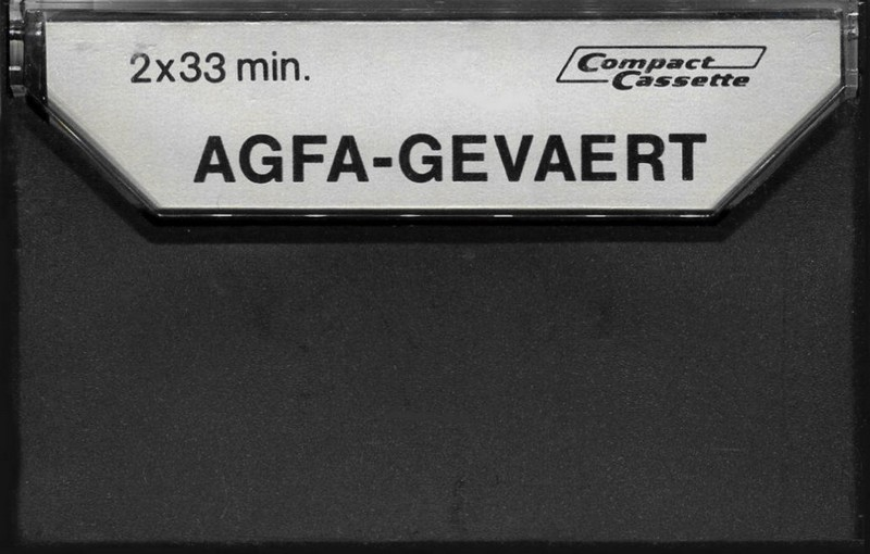 Compact Cassette AGFA Chromdioxid 60+6 Type II Chrome 1979 Europe