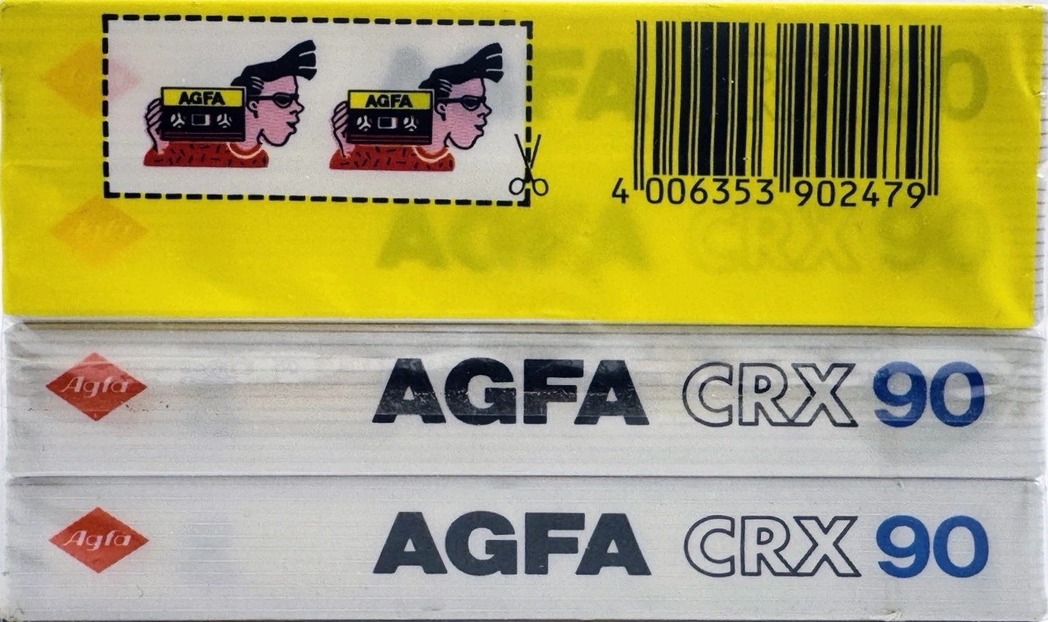 Promo AGFA CRX 90 Type II Chrome 1990 France