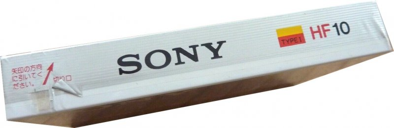 Compact Cassette Sony HF 10 Type I Normal 1986 Japan