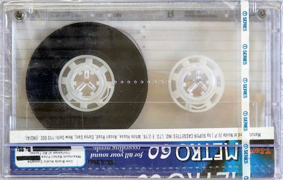 Compact Cassette T-Series 60 "Metro" Type I Normal 2001 India