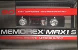 Compact Cassette Memorex MRX IS 90 Type I Normal 1987 Europe