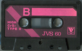 Compact Cassette Jugovideo Golubac 60 "JVS" Type II Chrome Yugoslavia