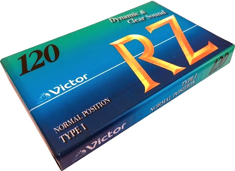 Compact Cassette Victor RZ 120 "RZ-120S" Type I Normal 1996 Japan