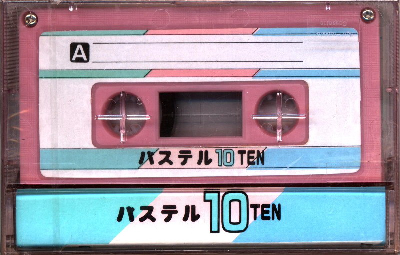 Compact Cassette Pastel 10 Type I Normal Japan