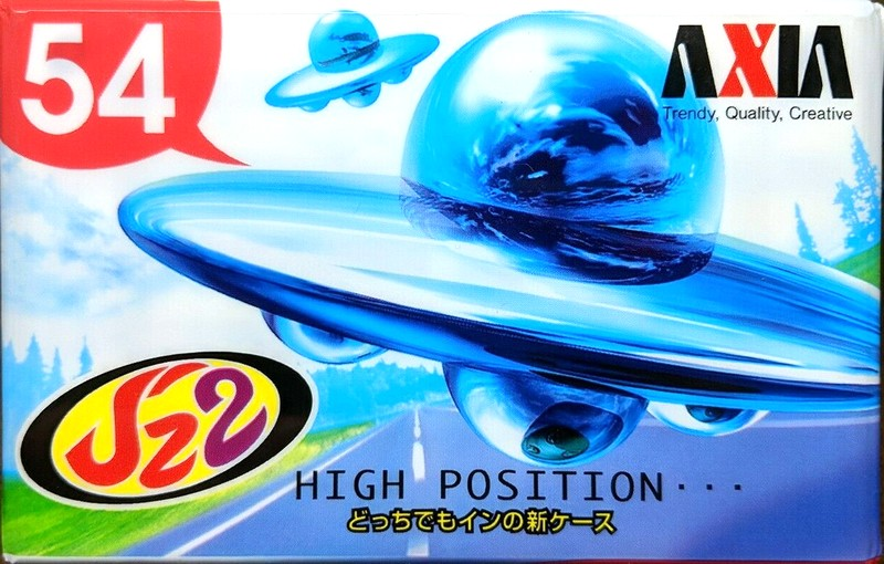 Compact Cassette AXIA J`z 2 54 "JZ2G 54" Type II Chrome 1997 Japan