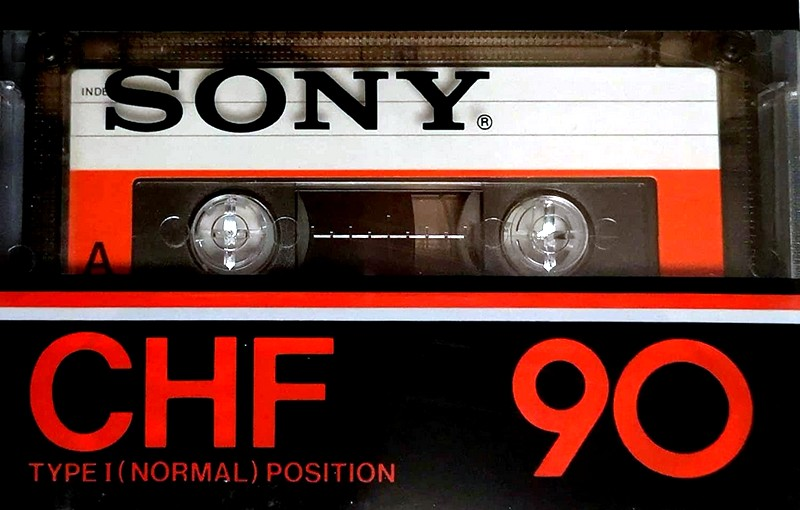 Compact Cassette Sony CHF 90 Type I Normal 1978 Japan