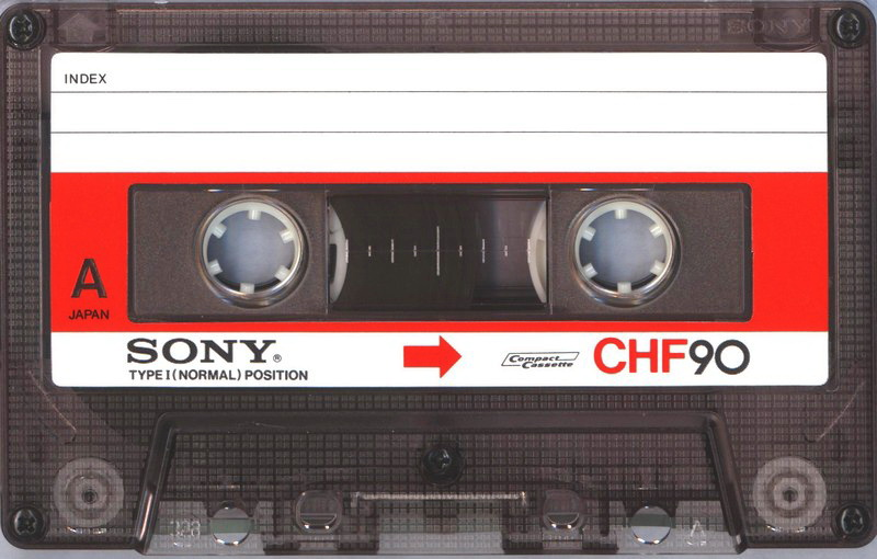 Compact Cassette Sony CHF 90 Type I Normal 1978 Japan